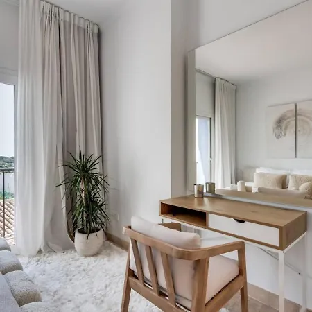 公寓 Luxury Penthouse With Sea View In Paraiso Pueblo *