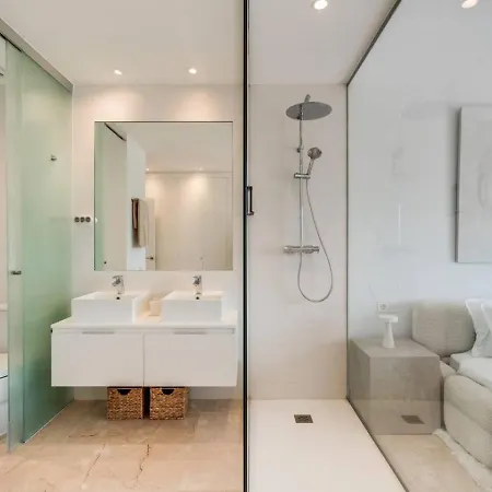 شقة Luxury Penthouse With Sea View In Paraiso Pueblo