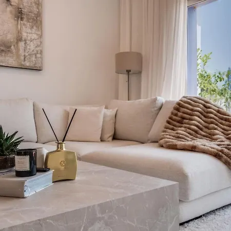 شقة Luxury Penthouse With Sea View In Paraiso Pueblo