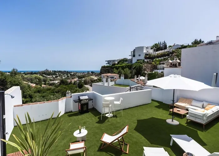 Luxury Penthouse With Sea View In Paraiso Pueblo Apartamento *